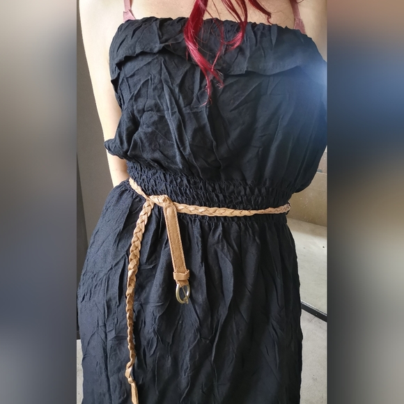 Ladies S Belted Summer Dress - Picture 1 of 3
